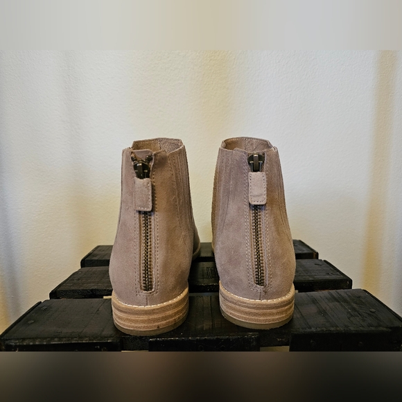 Eileen Fisher Rich Suede Booties - Picture 4 of 6